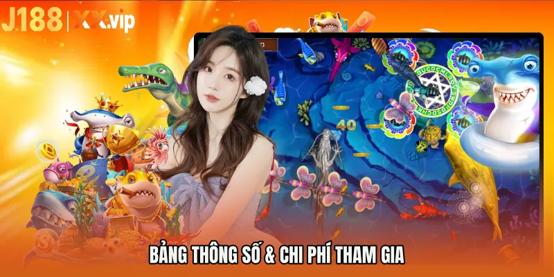 Bảng thông số & chi phí tham gia