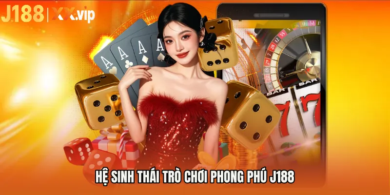 Hệ sinh thái trò chơi phong phú J188